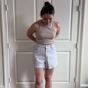 Universal Thread Light Gray Washed Shorts